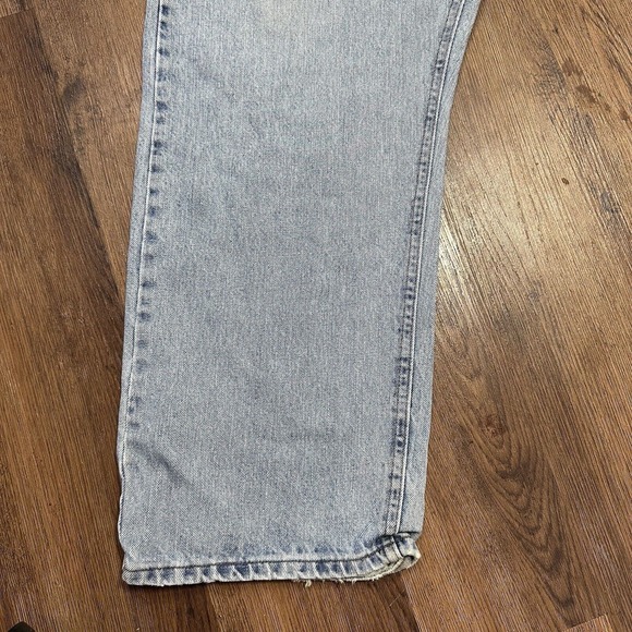 Wrangler Jeans Men Size 38 Blue Hero Original Mid Rise Zip‎ Workwear Denim - Picture 2 of 12